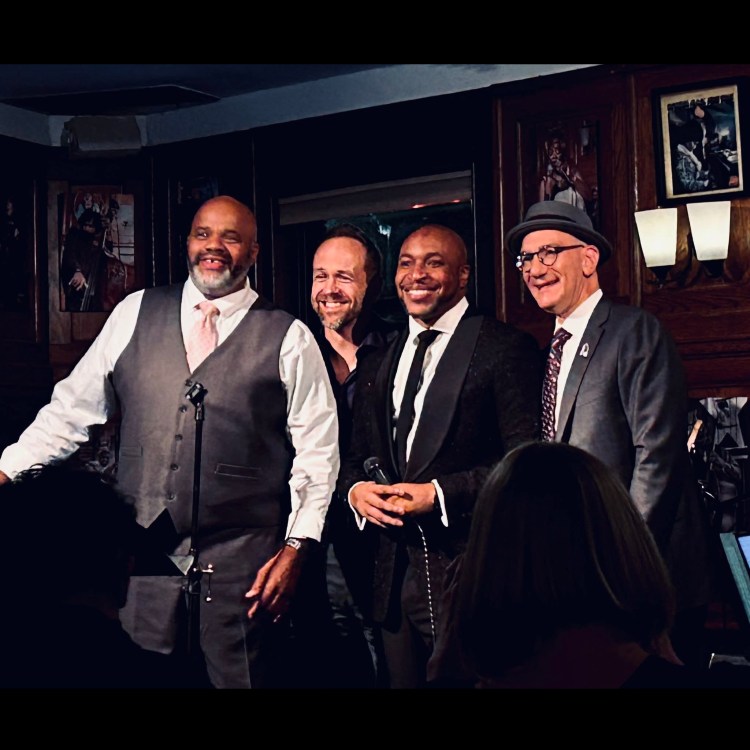 photo of Percy White, Will Stephens, Aaron Myers and Oren Levine at Mr. Henry's in Washington DC following their October 24, 2025 performance.